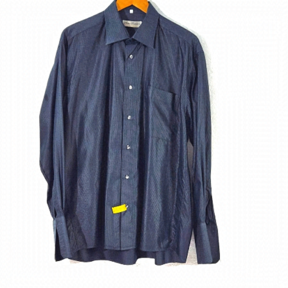 VINTAGE Klauss Boehler Gray Regular Fit Dress Shirts